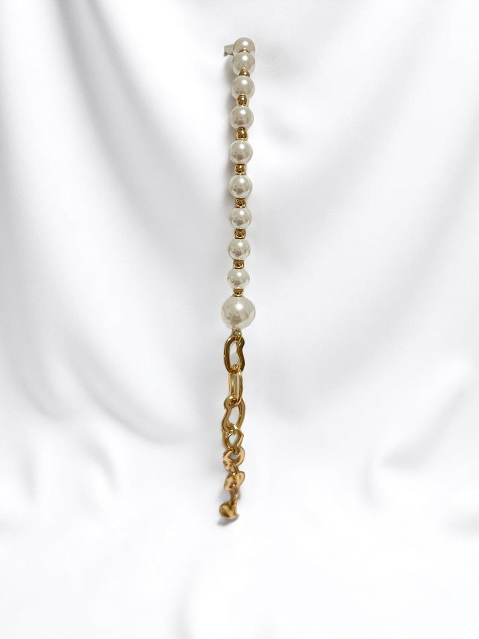 Pulsera Dúo de Perla Dorado